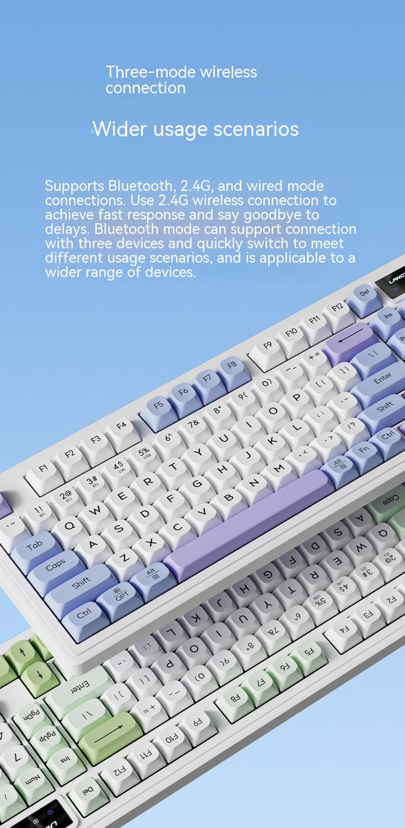 Wireless Bluetooth Mute Keyboard E-sports Office Keyboard