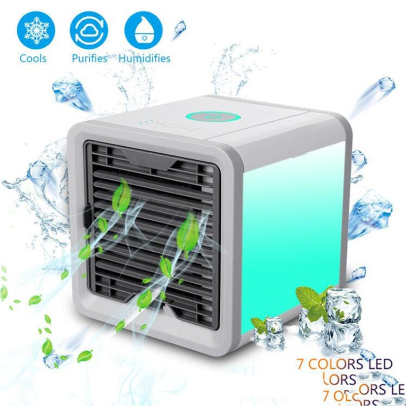 Household Mini Air Cooler Usb Charging Portable Air Conditioner Fan