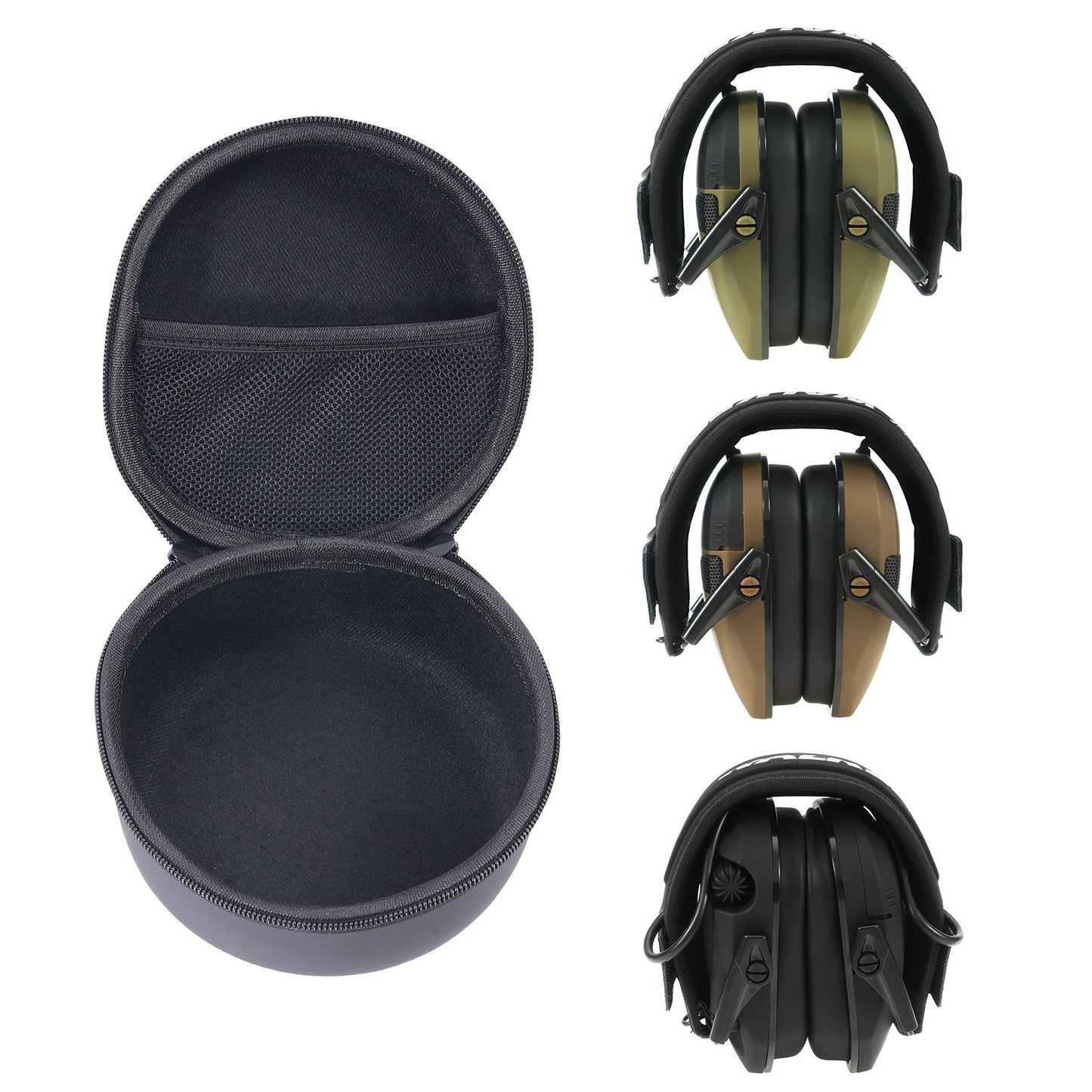 Tactical Hunting Electronic Shooting Earmuffs Anti-noise Headset Sound Amplification Impact Hearing Protection Headphone