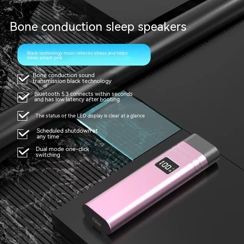 Bluetooth Bone Conduction Sleep Speaker Smart Improve Sleeping